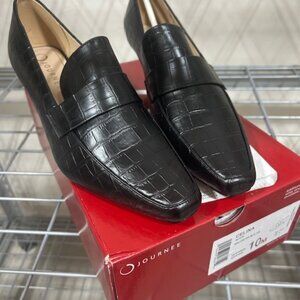 Journee Collection Womens Celina Black Shoes